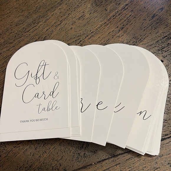 like new table numbers - Picture 2 of 3